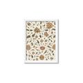 Picture of Nouveau Florals I _GroupedProduct_Rectangle_Portrait_Framed_Matted_