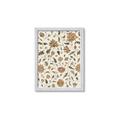 Picture of Nouveau Florals I _GroupedProduct_Rectangle_Portrait_Framed_Matted_