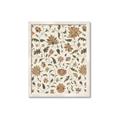 Picture of Nouveau Florals I _GroupedProduct_Rectangle_Portrait_Framed_Matted_