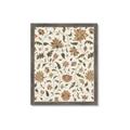 Picture of Nouveau Florals I _GroupedProduct_Rectangle_Portrait_Framed_Matted_