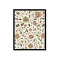 Picture of Nouveau Florals I _GroupedProduct_Rectangle_Portrait_Framed_Matted_