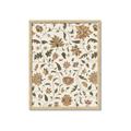 Picture of Nouveau Florals I _GroupedProduct_Rectangle_Portrait_Framed_Matted_