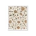 Picture of Nouveau Florals I _GroupedProduct_Rectangle_Portrait_Framed_Matted_