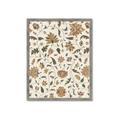 Picture of Nouveau Florals I _GroupedProduct_Rectangle_Portrait_Framed_Matted_