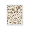 Picture of Nouveau Florals I _GroupedProduct_Rectangle_Portrait_Framed_Matted_