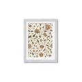 Picture of Nouveau Florals I _GroupedProduct_Rectangle_Portrait_Framed_Matted_