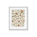 Picture of Nouveau Florals I _GroupedProduct_Rectangle_Portrait_Framed_Matted_
