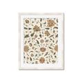 Picture of Nouveau Florals I _GroupedProduct_Rectangle_Portrait_Framed_Matted_