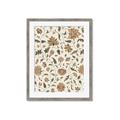 Picture of Nouveau Florals I _GroupedProduct_Rectangle_Portrait_Framed_Matted_