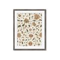 Picture of Nouveau Florals I _GroupedProduct_Rectangle_Portrait_Framed_Matted_