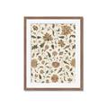 Picture of Nouveau Florals I _GroupedProduct_Rectangle_Portrait_Framed_Matted_