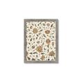 Picture of Nouveau Florals II _GroupedProduct_Rectangle_Portrait_Framed_Matted_