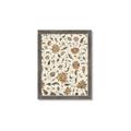 Picture of Nouveau Florals II _GroupedProduct_Rectangle_Portrait_Framed_Matted_