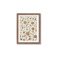 Picture of Nouveau Florals II _GroupedProduct_Rectangle_Portrait_Framed_Matted_
