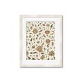 Picture of Nouveau Florals II _GroupedProduct_Rectangle_Portrait_Framed_Matted_