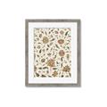 Picture of Nouveau Florals II _GroupedProduct_Rectangle_Portrait_Framed_Matted_