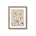 Picture of Nouveau Florals II _GroupedProduct_Rectangle_Portrait_Framed_Matted_