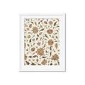 Picture of Nouveau Florals II _GroupedProduct_Rectangle_Portrait_Framed_Matted_