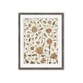 Picture of Nouveau Florals II _GroupedProduct_Rectangle_Portrait_Framed_Matted_