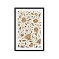 Picture of Nouveau Florals II _GroupedProduct_Rectangle_Portrait_Framed_Matted_