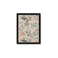 Picture of Vintage Florals I _GroupedProduct_Rectangle_Portrait_Framed_Matted_