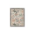 Picture of Vintage Florals I _GroupedProduct_Rectangle_Portrait_Framed_Matted_