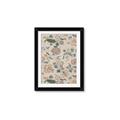Picture of Vintage Florals I _GroupedProduct_Rectangle_Portrait_Framed_Matted_