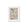Picture of Vintage Florals I _GroupedProduct_Rectangle_Portrait_Framed_Matted_
