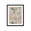 Picture of Vintage Florals I _GroupedProduct_Rectangle_Portrait_Framed_Matted_