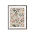 Picture of Vintage Florals I _GroupedProduct_Rectangle_Portrait_Framed_Matted_