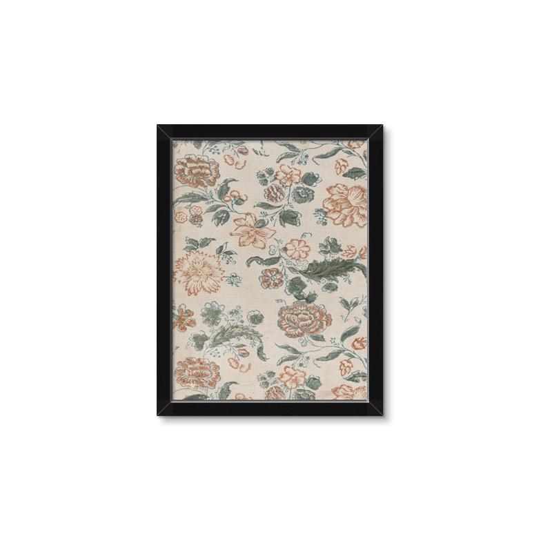 Picture of Vintage Florals II _GroupedProduct_Rectangle_Portrait_Framed_Matted_