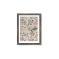 Picture of Vintage Florals II _GroupedProduct_Rectangle_Portrait_Framed_Matted_