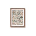 Picture of Vintage Florals II _GroupedProduct_Rectangle_Portrait_Framed_Matted_