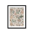 Picture of Vintage Florals II _GroupedProduct_Rectangle_Portrait_Framed_Matted_