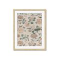 Picture of Vintage Florals II _GroupedProduct_Rectangle_Portrait_Framed_Matted_