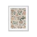 Picture of Vintage Florals II _GroupedProduct_Rectangle_Portrait_Framed_Matted_