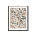 Picture of Vintage Florals II _GroupedProduct_Rectangle_Portrait_Framed_Matted_