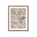 Picture of Vintage Florals II _GroupedProduct_Rectangle_Portrait_Framed_Matted_