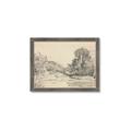 Picture of Sketched Creek _GroupedProduct_Rectangle_Landscape_Framed_Matted_
