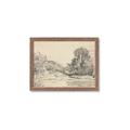 Picture of Sketched Creek _GroupedProduct_Rectangle_Landscape_Framed_Matted_