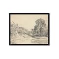Picture of Sketched Creek _GroupedProduct_Rectangle_Landscape_Framed_Matted_