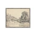 Picture of Sketched Creek _GroupedProduct_Rectangle_Landscape_Framed_Matted_