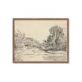 Picture of Sketched Creek _GroupedProduct_Rectangle_Landscape_Framed_Matted_