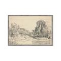 Picture of Sketched Creek _GroupedProduct_Rectangle_Landscape_Framed_Matted_