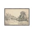 Picture of Sketched Creek _GroupedProduct_Rectangle_Landscape_Framed_Matted_