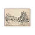 Picture of Sketched Creek _GroupedProduct_Rectangle_Landscape_Framed_Matted_