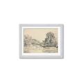 Picture of Sketched Creek _GroupedProduct_Rectangle_Landscape_Framed_Matted_