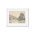 Picture of Sketched Creek _GroupedProduct_Rectangle_Landscape_Framed_Matted_