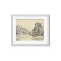 Picture of Sketched Creek _GroupedProduct_Rectangle_Landscape_Framed_Matted_