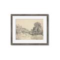 Picture of Sketched Creek _GroupedProduct_Rectangle_Landscape_Framed_Matted_